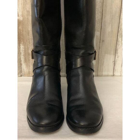 Michael Michael Kors Bryce Black Knee High Boot Size 6M - Picture 12 of 16